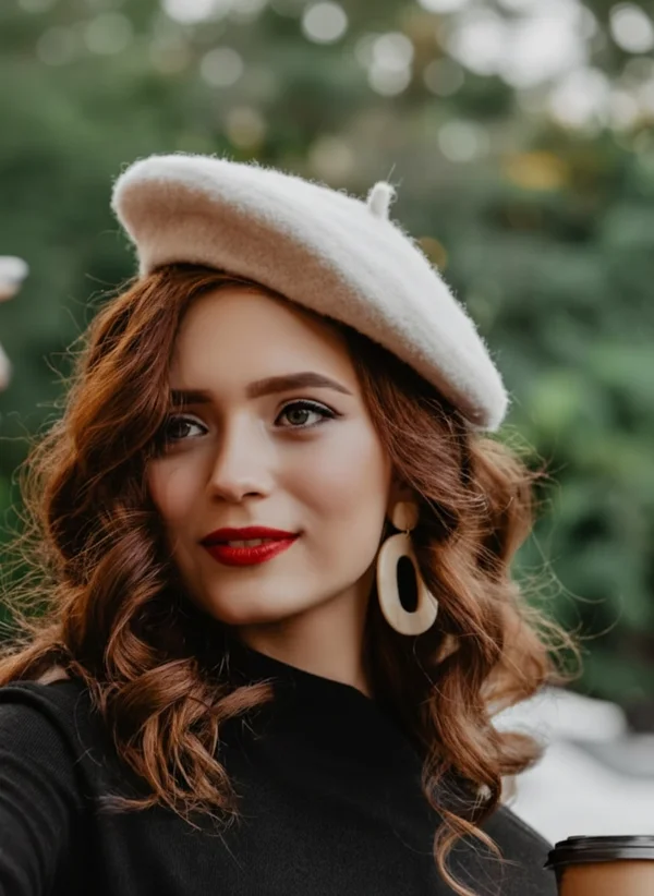 Casual everyday photo before professional styling