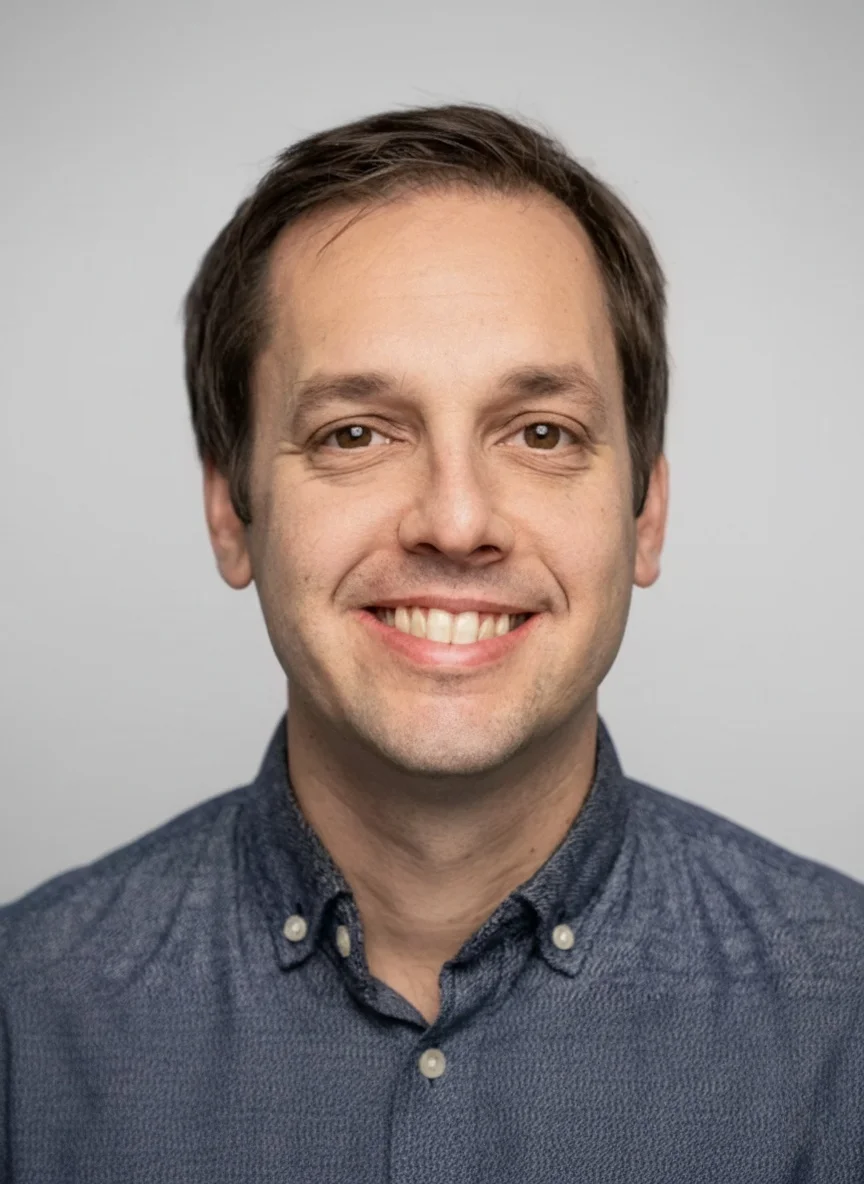 Casual everyday photo before corporate styling